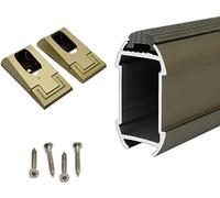 LYVQZPWLRPueden extenderse Las Barras de Ropa, Heavy Duty Closet Rods(Length 85cm/33.4in)