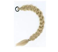 LYVQZPWLRtejido de color, Extensiones de cola de caballo trenzada sintética larga de 24 pulgadas for mujer, color negro y marrón, con cuerda for el cabello, fibra de alta temperatura.(W101622)