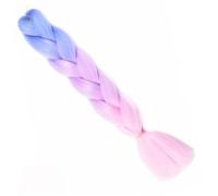 LYVQZPWLRtejido de color, Trenzas sintéticas de 24 pulgadas for mujer, color rubio, marrón dorado y colorido.(3 36)