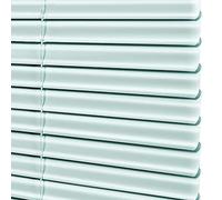 LYVQZPWLRVentanas de Venecia, Persianas inalámbricas for baño, opacas, de metal, color verde claro(W60cm,H100cm)