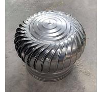 LYVQZPWLRVentilación de chimenea, Ventilador de techo sin motor, ventilación de escape de chimenea de acero inoxidable 304 con cubierta giratoria(600mm/23.6in)