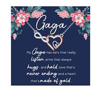 Lywjyb Birdgot Gaga Gift Best Gaga Ever Gifts Grandma Gaga Gifts from Grandkids Nietos, L, Metal, Na desconocido