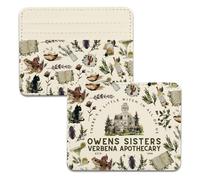 Lywjyb Birdgot Tarjetero mágico de la película Witchy Sister Movie Lover Gift Magic House Card Wallet, Soporte para hermana bruja