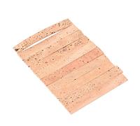 LYWS 10 hojas de corcho natural para cuello de clarinete 81 x 11 x 2 mm