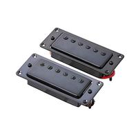 LYWS 2 piezas de puente sellado y pastilla de cuello Mini Humbucker para guitarra LP (negro)