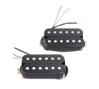 lyws 2 x doble bobina Humbucker Pickups B/N Para Guitarra Eléctrica HBC, negro