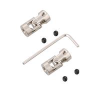 lyws 2pcs Motor Eje Acoplamiento Junta universal conector para RC Barco Coche