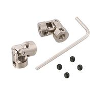 lyws 2pcs Motor Eje Acoplamiento Junta universal conector para RC Barco Coche