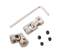 lyws 2pcs Motor Eje Acoplamiento Junta universal conector para RC Barco Coche