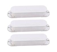 lyws 3pcs Strat estilo sola bobina Guitarra Cubierta de Pastilla, cromado