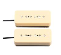 LYWS Anico 5 imanes apilados sin ruido P90 Humbucker pastillas pastilla jabonera (marfil)
