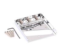 lyws cromado Vintage 3 Saddle Puente para Fender Tele Guitarra eléctrica