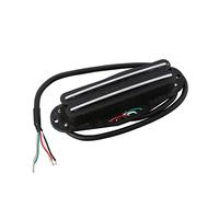 lyws doble hoja diseño de guitarra eléctrica pastilla para ST Inicio, negro