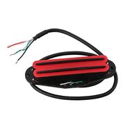 lyws doble hoja diseño de guitarra eléctrica pastilla para ST Inicio, rojo