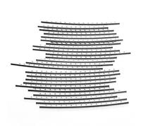 lyws guitarra acústica 20pcs Fret Alambre Fretwire Juego 2.0 mm Pre cortados plata