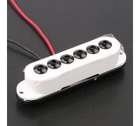 lyws guitarra sola bobina pastilla de cuello para Strat Invader tipo, blanco