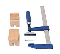 LYWS Herramienta de prensa de trastes de metal para guitarra, herramienta de traste Luthier con calas