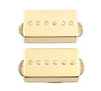 LYWS Humbucker P90 - Juego de pastillas para guitarra con cuello y puente en V (dorado)