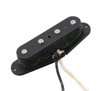lyws negro 4 cuerdas Guitarra Pickup Alnico 5 imán Cable de bobina para Tele Bass 51pb