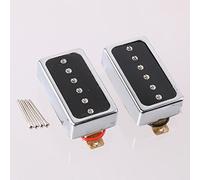 LYWS Pastillas Humbucker de cuello y puente para guitarra eléctrica (Chorme)