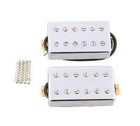 LYWS Pastillas Humbucker Doble Bobina Para LP Les Paul 6 Cuerdas Guitarra Cromo