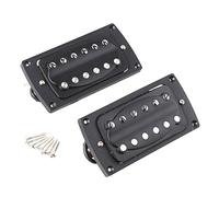 lyws Silencioso Full doble bobina eléctrica Guitarra imán de cerámica puente Humbucker Neck Pickup
