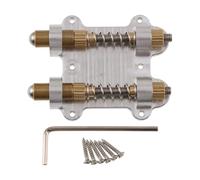 LYWSMSK Estabilizador de puente de trémolo doble para guitarra de latón, tapón de trémolo para guitarra eléctrica
