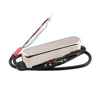 LYWSMSK - Pastilla de cuello de 5 pilas para tele tele telelecaster, tono clásico, níquel