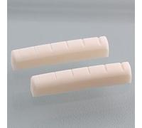 LYWSMSK Tuerca de hueso de guitarra acústica preranurada para guitarra acústica YMH LL & A Series, 44 x 5 x 9 mm (paquete de 2)