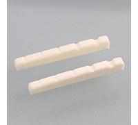 LYWSMSK Tuerca de hueso preranurada de 5 cuerdas para bajo (45 mm, 2 unidades)