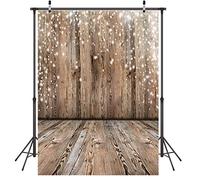 LYWYGG - Fondo para Suelo de Madera, 1,5 x 2,1 m, Vinilo con diseño nostálgico, para fotografía Infantil y bebé, CP-17