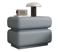 lyxamjrzyp Mesitas de Noche, Mesita de Noches con Cajón, Diseño sin Tiradores, Bedside Table Moderna Que no Requiere Instalación para Sala de Dormitorio(Blue,XXL)