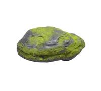 lyxamjrzyp Roca Artificial Realista con Musgo para Paisajismo, Cubierta de Piedra Falsa para Decoración de Jardín, Hotel, Uso Interior y Exterior(22.4x11in/57x28cm)