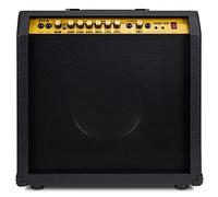 LyxPro Amplificador de Guitarra eléctrica de 60 W, Combo de Estudio de Estado sólido y Amplificador de Escenario con Altavoz de 4 ohmios de 10 Pulgadas, Controles de ecualización Personalizados,
