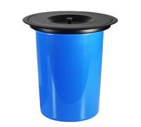 LYXXW Bote De Basura Incorporado En La Encimera con Tapa Y Cubo, Papelera Pequeña Empotrada Oculta Basura De Residuos De Encimera para Basura, Cocina, Hogar,Negro,5L