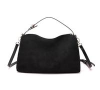LYXYGMV Bolso de mujer mano retro ante gran capacidad for mujeres que viajan al trabajo Para la Escuela, el Trabajo(Black)