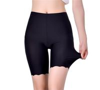 LYXYGMV Seamless Safety Short Pants Women For Female Shorts Under Skirt Panties Underwear Adecuado Para Correr, Yoga(Black Safety Shorts,2XL (75-95kg))