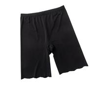 LYXYGMV Seamless Short Pants Women Thin High Waist Under Skirt Boxers Panties Safety Shorts Adecuado Para Correr, Yoga(Black Safety Shorts,XL (50-75kg))