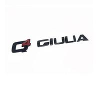 LYYMX Emblema Logo para Alfa Romeo Giulia, Emblemas Calcomanías de Calcomanías Emblema del Logotipo, Calcomanía Insignia Decoración de Coche Accesorios,A