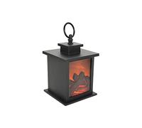 Lyyt - Farol LED para Chimenea con Temporizador, Negro, No se Aplica