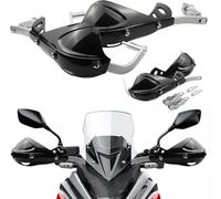 LYZPD 1 par Protector de Manos para Moto para Aprilia Scarabeo 200 2007 2008 2009 2010 2011 2012 2013, Escudo de Manija Motocicleta Manillar Prueba de Viento Equipo Protección,Red