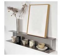 LyzqxHL Estantes for Dormitorio, Expositor Flotante de Pared, repisa for Cuadros for Sala de Estar, Oficina, Cocina y baño.(120x15x15 cm)