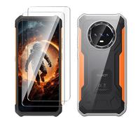 LYZXMY Funda para Cubot Kingkong ES(6.56") Transparente Carcasa +2 Protectores de Pantalla de Vidrio Templado, Carcasa Suave de Silicona TPU