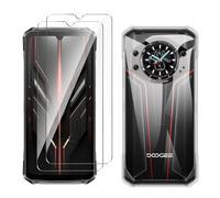 LYZXMY Funda para Doogee S119(6.72") Transparente Carcasa +2 Protectores de Pantalla de Vidrio Templado, Carcasa Suave de Silicona TPU