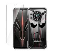 LYZXMY Funda para Doogee S119(6.72") Transparente Carcasa + Protectores de Pantalla de Vidrio Templado, Carcasa Suave de Silicona TPU-DUO5