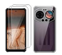 LYZXMY Funda para IIIF150 B3 Pro(6.6") Transparente Carcasa +2 Protectores de Pantalla de Vidrio Templado, Carcasa Suave de Silicona TPU