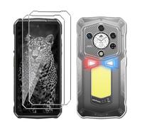 LYZXMY Funda para Ulefone Armor 29 Ultra(6.67") Transparente Carcasa +2 Protectores de Pantalla de Vidrio Templado, Carcasa Suave de Silicona TPU