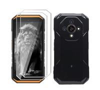 LYZXMY Funda para Ulefone Armor X32 / X32 Pro 5G(6.56") Negro Carcasa +2 Protectores de Pantalla de Vidrio Templado, Carcasa Suave de Silicona TPU