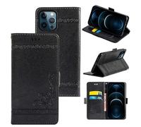 LYZXMY Funda para ZTE Blade A53 Pro (6.52") Flip Libro de PU Cuero Case Función de Soporte Billetera Carcasa Silicona TPU Suave Caso Cover Negro