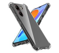 LYZXMY Funda para ZTE Blade A54 (6.6") Transparente Carcasa Silicona TPU Suave Caso Case